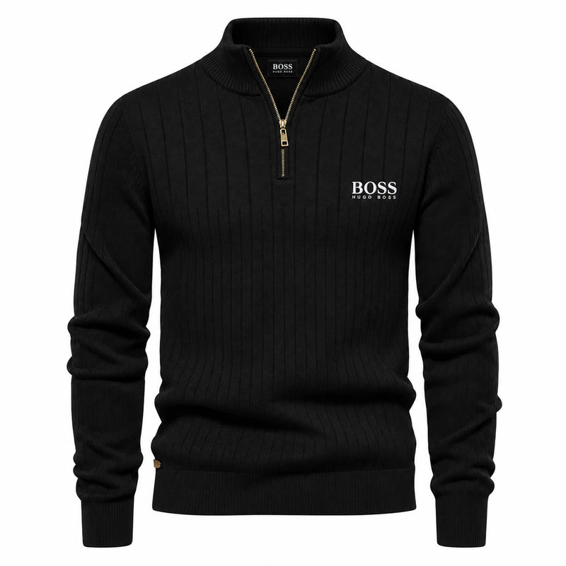 Classic Quarter-Zip Sweater