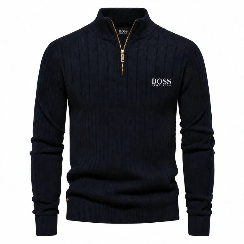 Classic Quarter-Zip Sweater