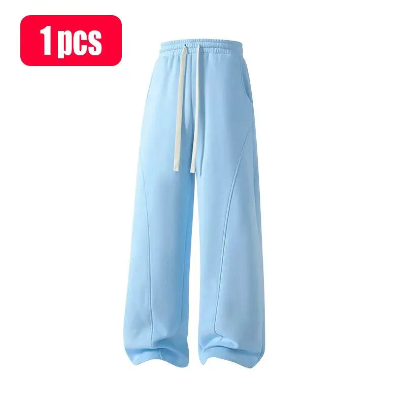 Men's Fleece Thermal Lined Sweatpants Oversize