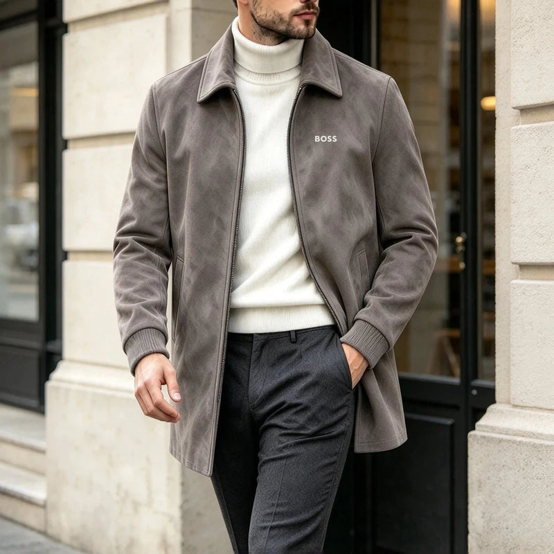 Structured Collared Commuter Coat