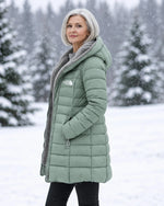 Fleece Lined Quilted Coat