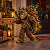 Lighted Woodland Bigfoot Christmas Porch Decor