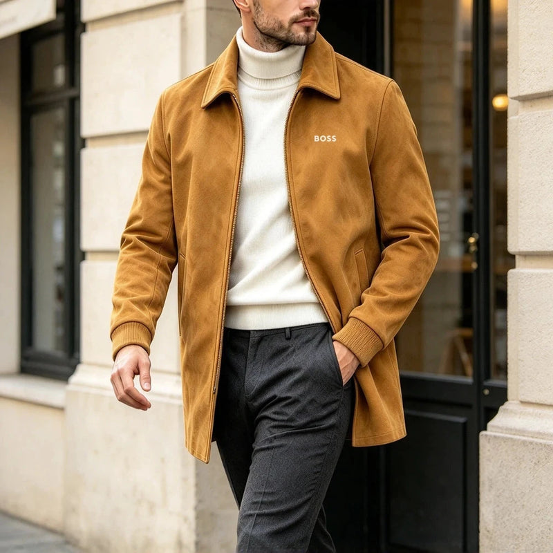 Structured Collared Commuter Coat