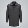 Button Front Collared Coat