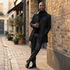Button Front Collared Coat